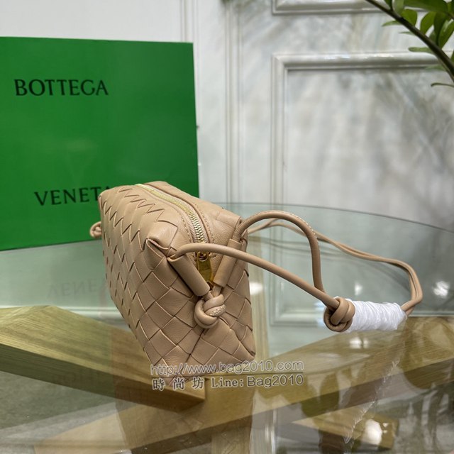 Bottega veneta高端女包 98090 寶緹嘉新款編織小方包 BV經典款編織小號肩背女包  gxz1311